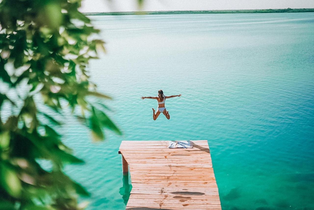 Hotel Awazul Bacalar Exterior photo