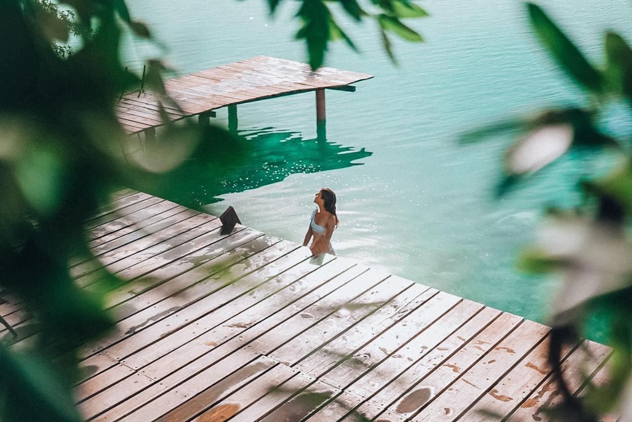 Hotel Awazul Bacalar Exterior photo
