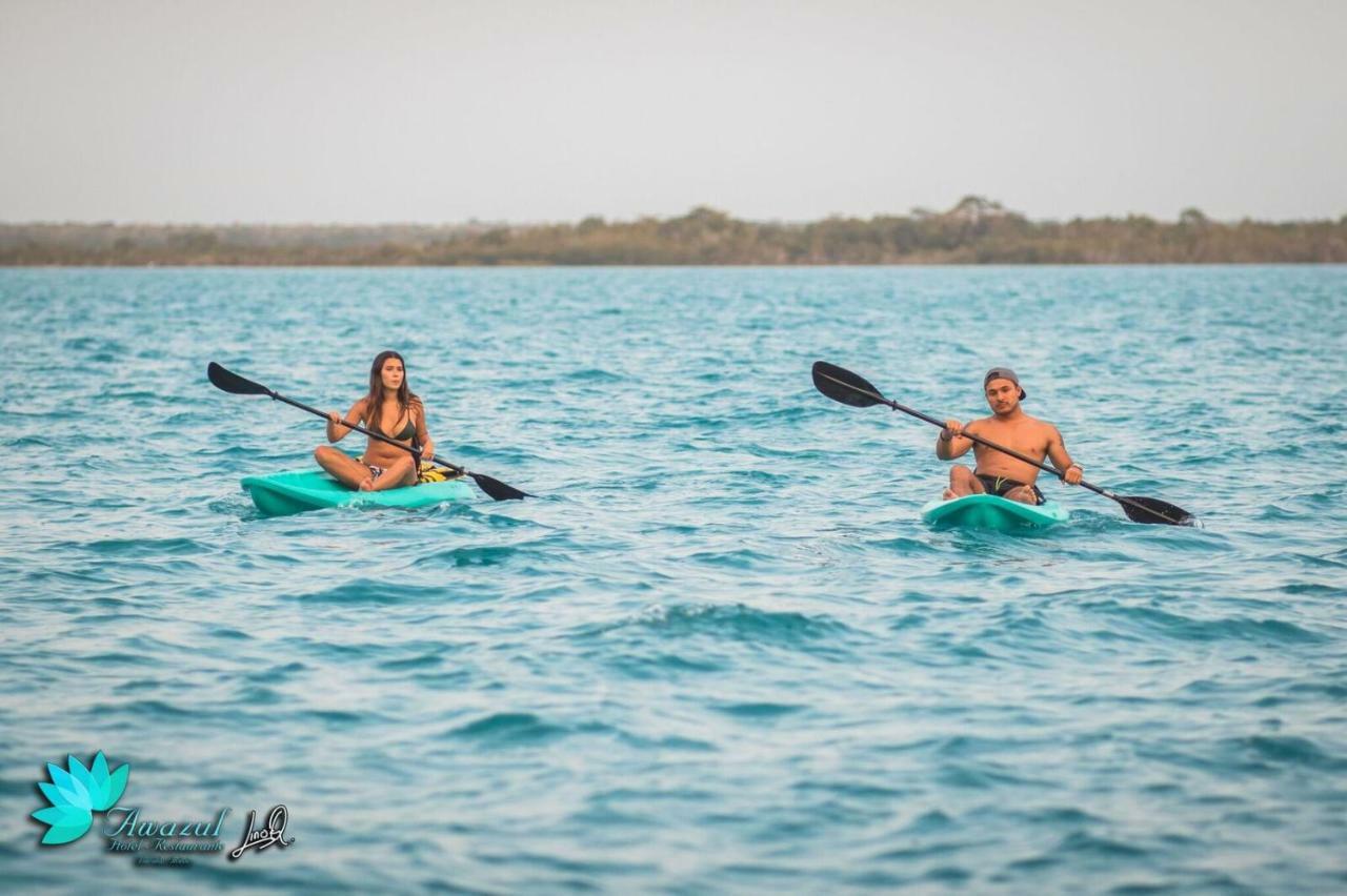 Hotel Awazul Bacalar Exterior photo