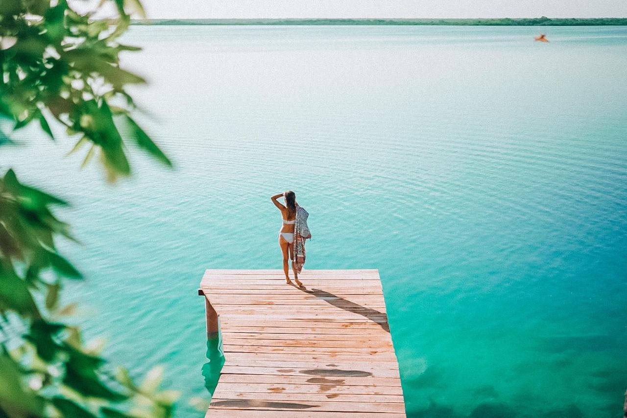 Hotel Awazul Bacalar Exterior photo